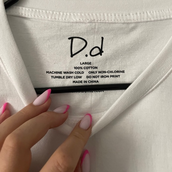 NWOT D.D cotton shirt 10 - Picture 3 of 6